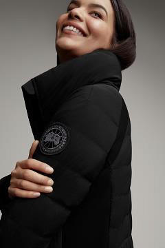 Chamarras Canada Goose Mujer Outlet - HyBridge Chaqueta De Plumas Black Label Negros KI3762180